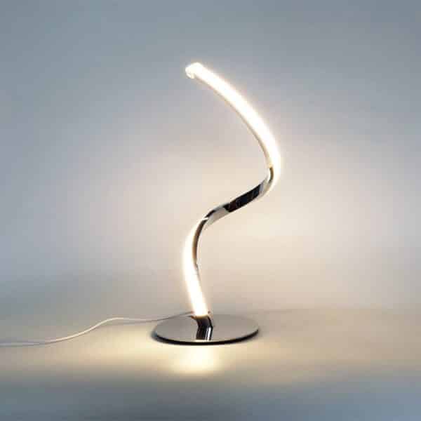 Luminária mesa led espiral curvada - Image 2
