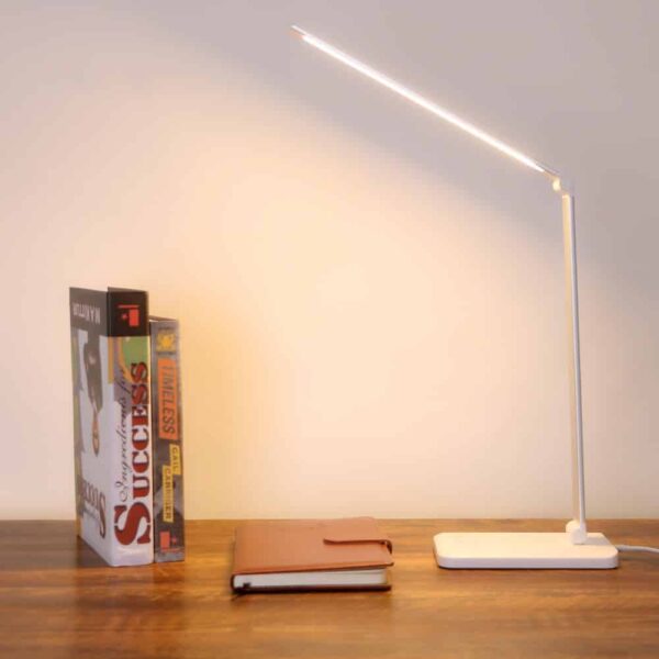 Luminária led mesa controle toque