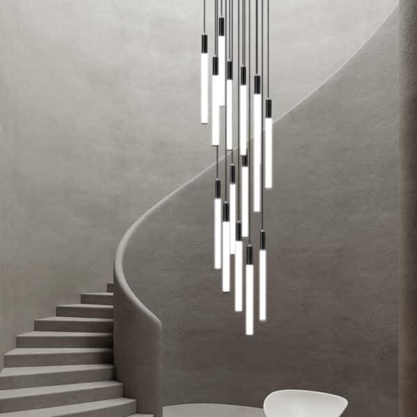 Lustre fino espiral led - Image 2