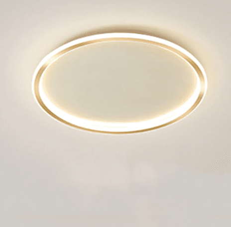 O que é um Plafon? Conheça os tipos de plafon para uma iluminação incrível. 37 plafon luminaria sobrepor aro anel circulo de aluminio doruado e luz de led micaza luminaires YustDesign Chandeliers and wall lights on sale and cheap