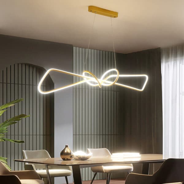 Lustre minimalista led miresa