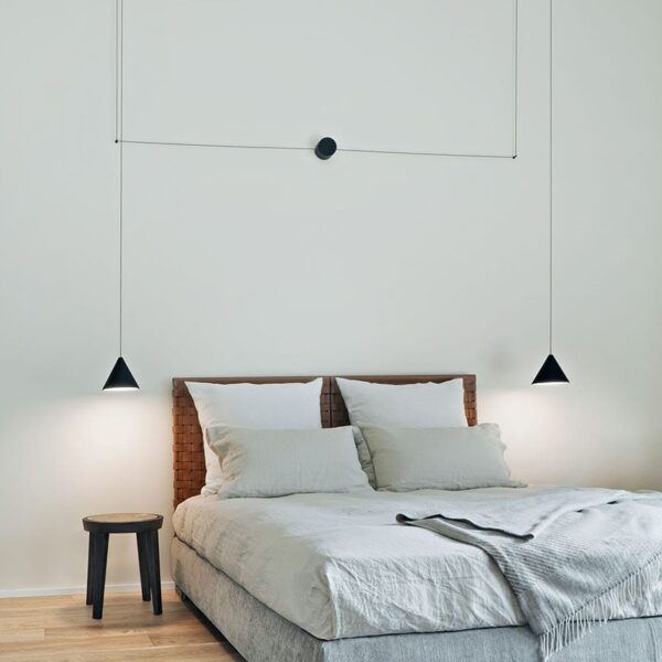 Arandela/Pendente fio longo design geométrico - Image 4