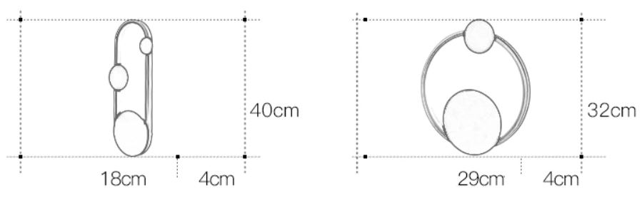 arandela luminaria parede minimalista dourado redondo contemporaneo led micaza 3 luminaires YustDesign Chandeliers and wall lights on sale and cheap