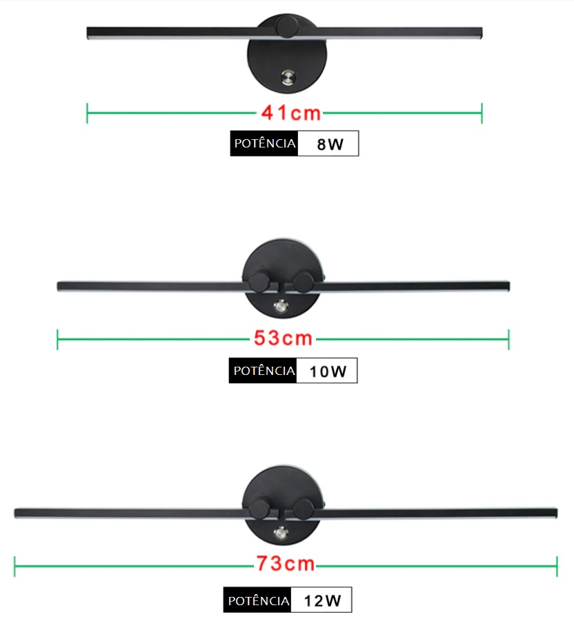 luminaria de parede arandela barra de aluminio branca micaza interruptor arandela luminaires YustDesign Chandeliers and wall lights on sale and cheap