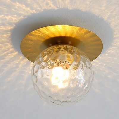 O que é um Plafon? Conheça os tipos de plafon para uma iluminação incrível. 11 Plafon led 5w vidro cristal miresa