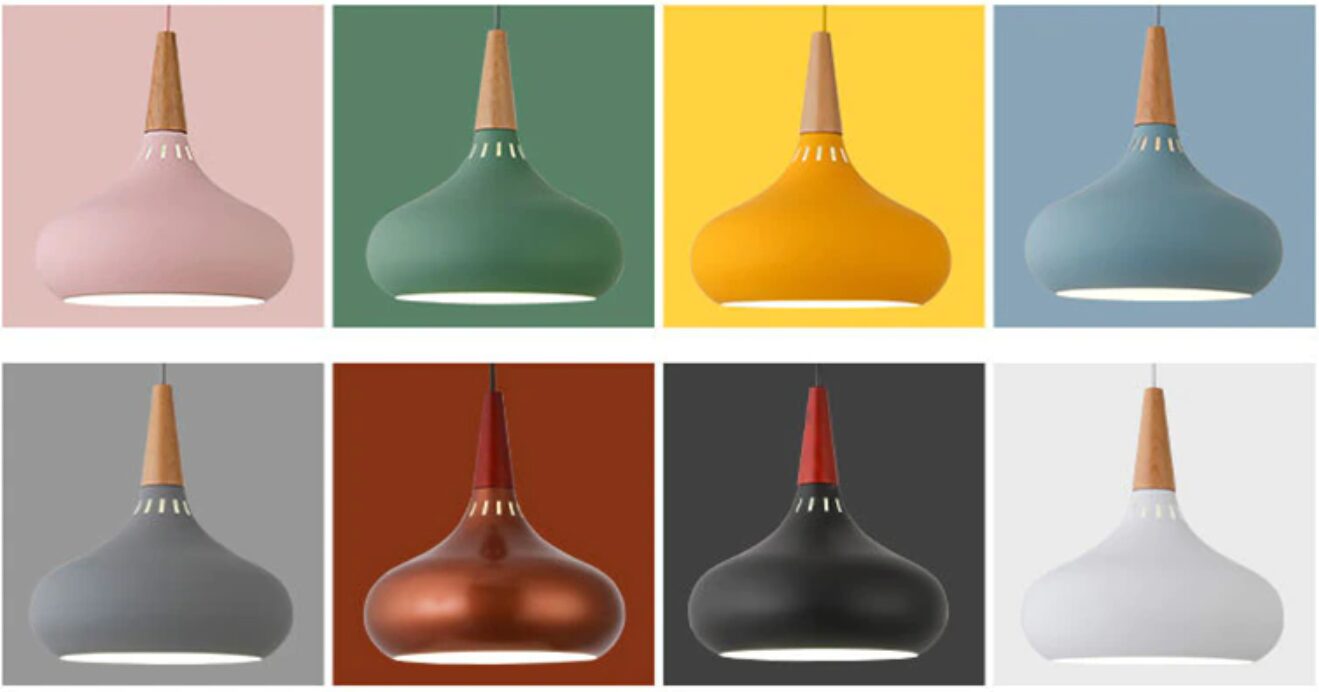 pendente moderno redondo gora 22cm 28cm micaza coloridos luminaires YustDesign Chandeliers and wall lights on sale and cheap