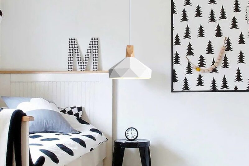 O que é uma luminaria pendente? 2 pendentes moderno aluminio colorido micaza cabeceira de cama luminaires YustDesign Chandeliers and wall lights on sale and cheap