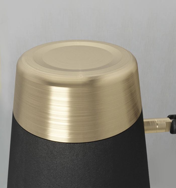 arandela luminaria parede preto fosco douraod bola de vidro micaza 3 luminaires YustDesign Chandeliers and wall lights on sale and cheap