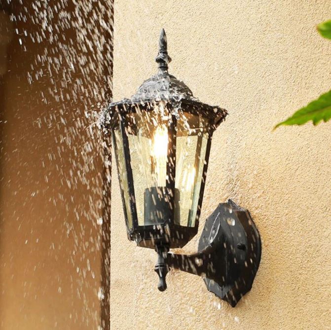 Arandela externa para Jardim 6 arandela colonial bronze antiga jardins facahadas e varandas micaza bronze 1 luminaires YustDesign Chandeliers and wall lights on sale and cheap