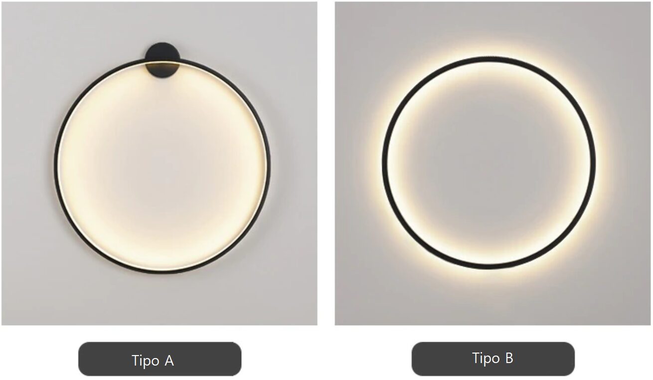 arandela luminaria parede redonda anel aro argola aluminio e luz de led dourado micaza tipo detalhe luminaires YustDesign Chandeliers and wall lights on sale and cheap