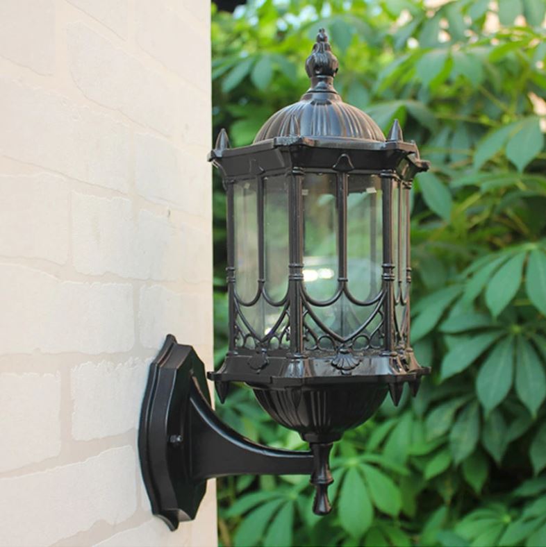 arandelas colonial industrial vintage cobre e preto para jardins varandas e fachadas micaza 11 luminaires YustDesign Chandeliers and wall lights on sale and cheap