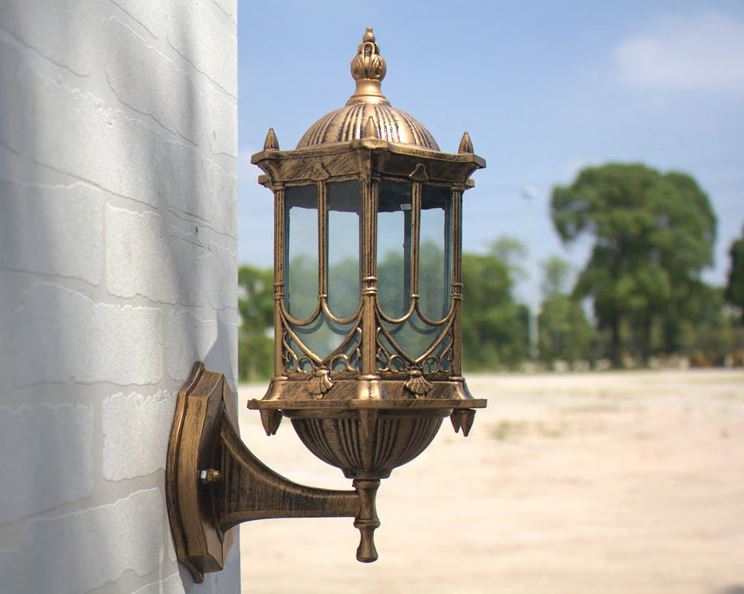 arandelas colonial industrial vintage cobre e preto para jardins varandas e fachadas micaza 2 luminaires YustDesign Chandeliers and wall lights on sale and cheap
