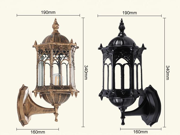 arandelas colonial industrial vintage cobre e preto para jardins varandas e fachadas micaza 5 luminaires YustDesign Chandeliers and wall lights on sale and cheap