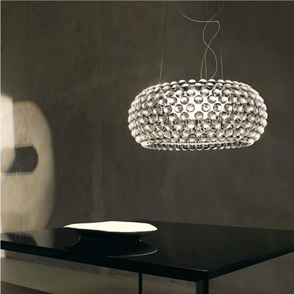 Lustre Réplica Foscarini Caboche Redondo Bolas Acrílico - Image 3