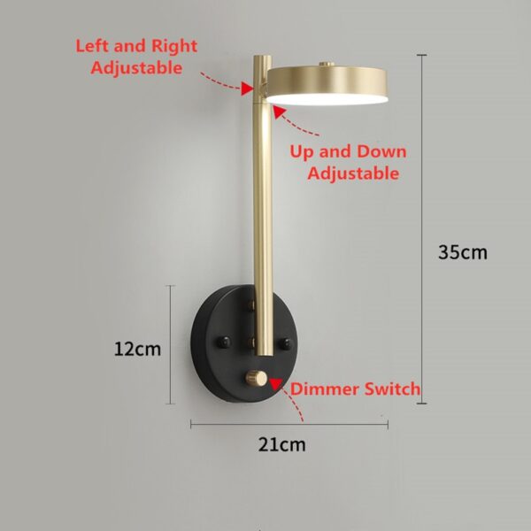 Arandela botão liga/desliga dimmer - Image 3