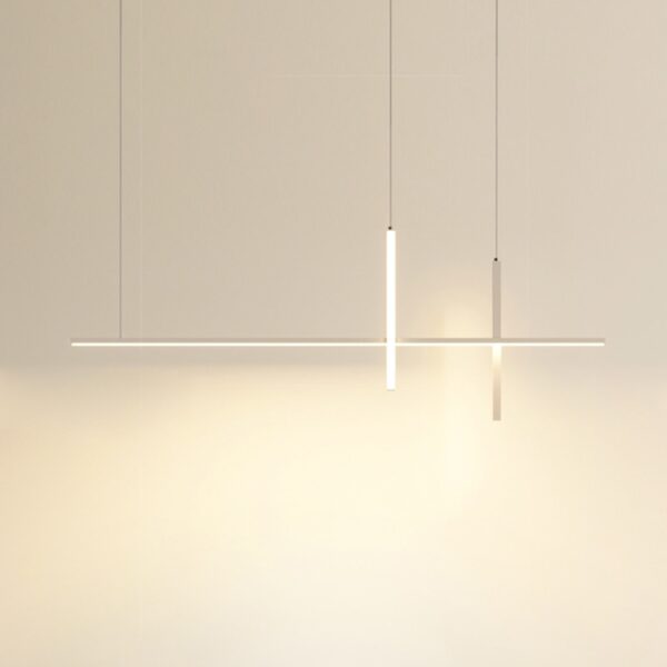 Lustre retangular minimalista futurista - Image 2