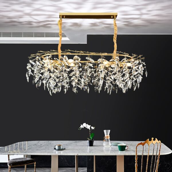 Lustre cristal galho árvore - Image 4