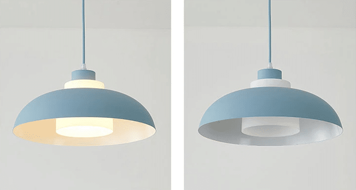 luminaria pendente vintage aluminio fosco 5 micaza.png azul luminaires YustDesign Chandeliers and wall lights on sale and cheap