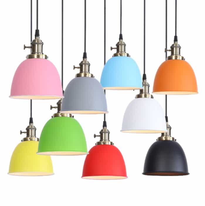 Tudo sobre pendente Industrial 4 pendente aluminio industrial retro bancada cozinha pias bares restaurantes e cabeceira de cama luminaires YustDesign Chandeliers and wall lights on sale and cheap