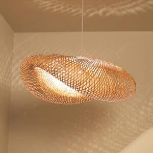 Lustre design japonês bambu miresa