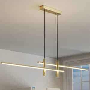 Lustre led barra minimalista linear miresa