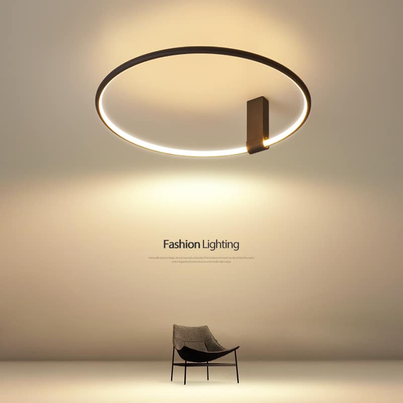 Como Escolher o Tamanho Ideal do Plafon para sua casa? 18 Plafon argola led indireta miresa