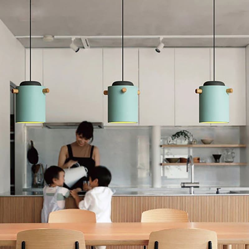 Luminária pendente: onde você pode coloca-los em sua casa? 14 Lumin ria pendente de madeira estilo n rdico suspens o sala de jantar cozinha moderna de 1 luminaires YustDesign Chandeliers and wall lights on sale and cheap