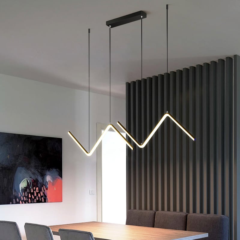 lustre e luminária: Qual a diferença entre lustre e luminária? 14 Nordic estilo minimalista lustres sala de jantar cozinha barra pingente l mpadas design dom stico decora 2 luminaires YustDesign Chandeliers and wall lights on sale and cheap