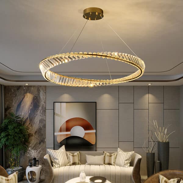 Lustre argola cristal k9 - Image 3