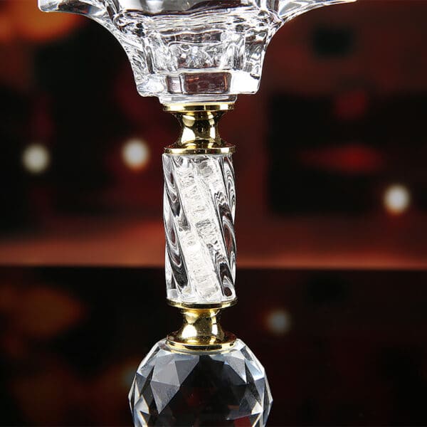 Castiçal de cristal asfuor velas - Image 3