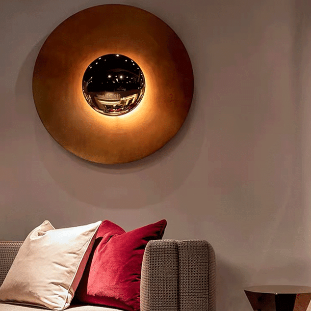 lustre e luminária: Qual a diferença entre lustre e luminária? 43 laranja arandela luz indireta micaza luminaires YustDesign Chandeliers and wall lights on sale and cheap