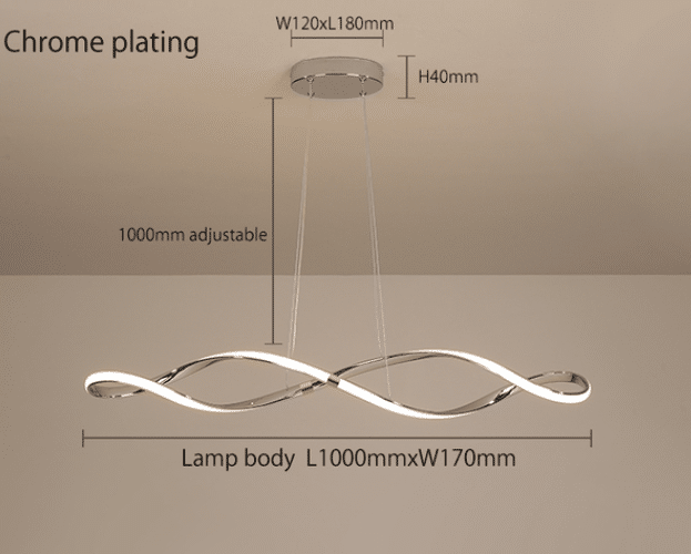 llustre minimalista infinito cromado micaza luminaires YustDesign Chandeliers and wall lights on sale and cheap