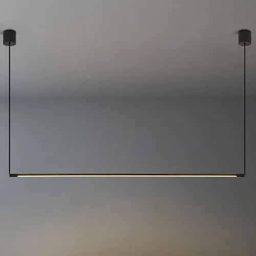 Lustre barra tubular alumínio