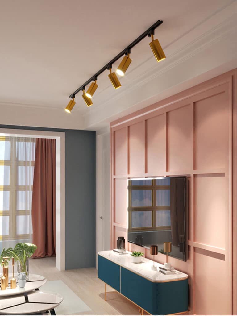 Como usar luminárias de trilho com spots 10 Luzes do ponto do trilho led faixa lumin ria cob ilumina o da trilha gu10 loja 1 luminaires YustDesign Chandeliers and wall lights on sale and cheap