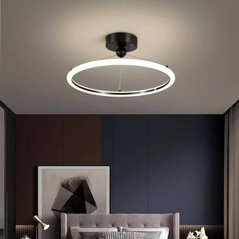 O que é um Plafon? Conheça os tipos de plafon para uma iluminação incrível. 48 Plafon led argola minimalista miresa