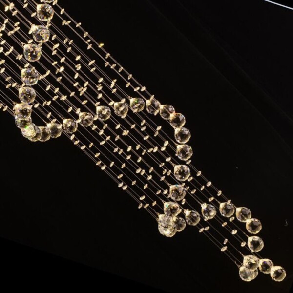 Lustre espiral cristal gota - Image 3