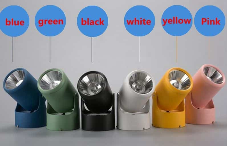spot de led aluminio micaza colorida luminaires YustDesign Chandeliers and wall lights on sale and cheap