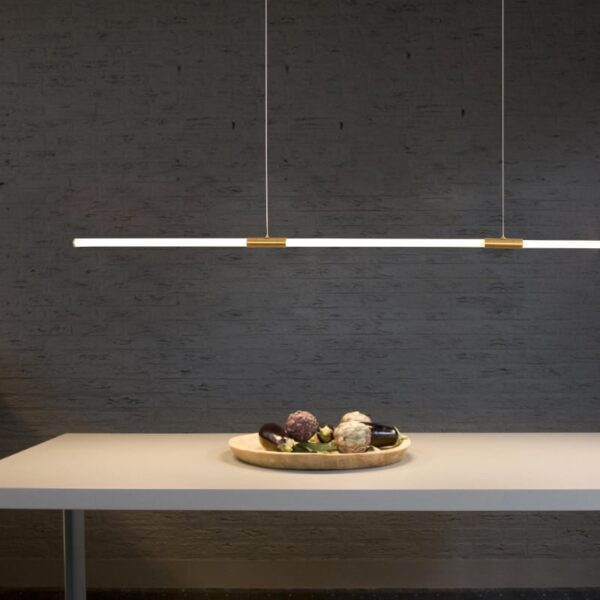 Lustre tubo acrílico minimalista - Image 4