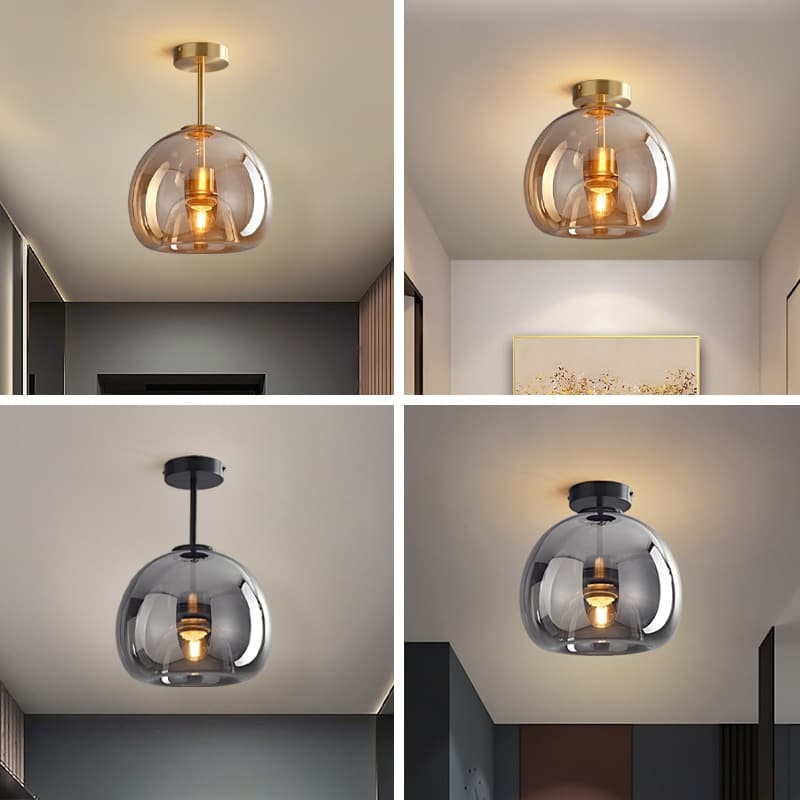 O que é um Plafon? Conheça os tipos de plafon para uma iluminação incrível. 10 Plafon contemporâneo moderno vidro miresa