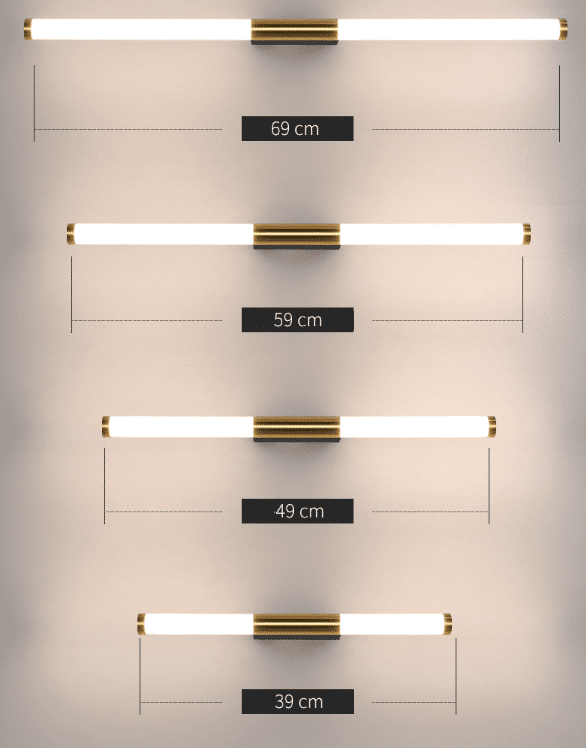 Ilumine a sua casa com sofisticação: conheça a arandela minimalista tubular dourada! 6 arandela tubular tubo de vidro branco leitoso e luz de led micaza 1 luminaires YustDesign Chandeliers and wall lights on sale and cheap