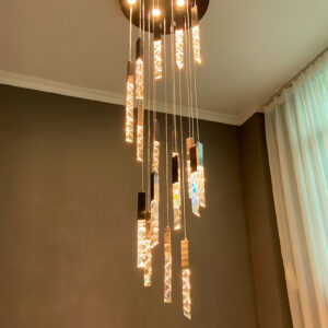 Lustre loft cristal k9 miresa