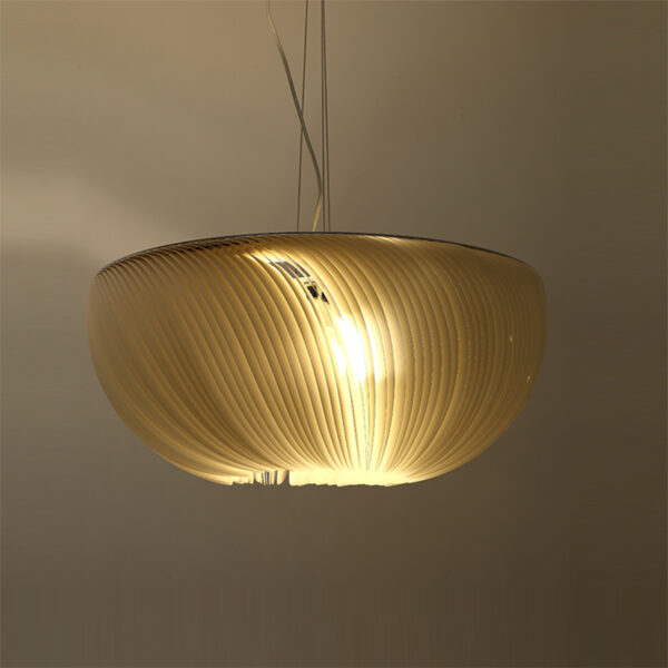 Lustre moderno PVC plissado - Image 3