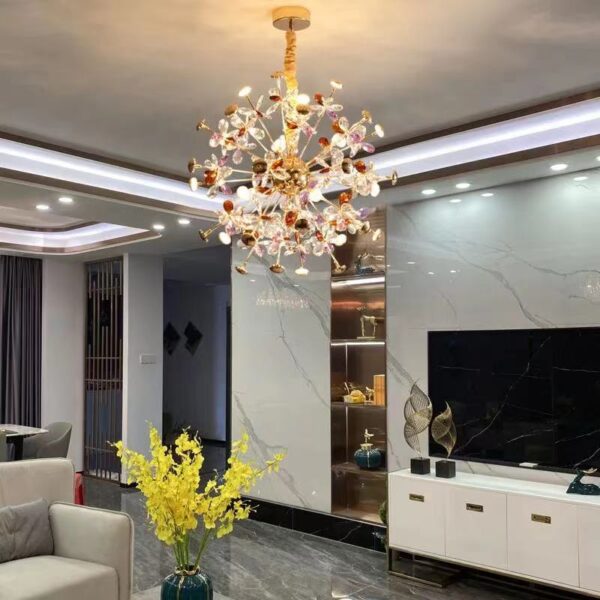 Lustre Dourado Replica Dandelion Estrela - Image 2