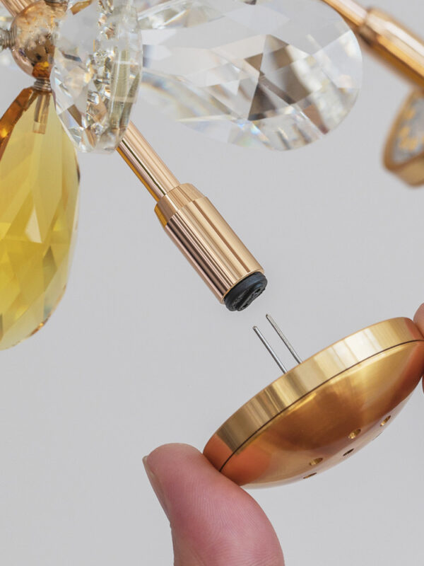 Lustre Dourado Replica Dandelion Estrela - Image 4