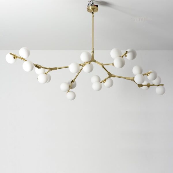 Lustre moderno bola vidro - Image 4