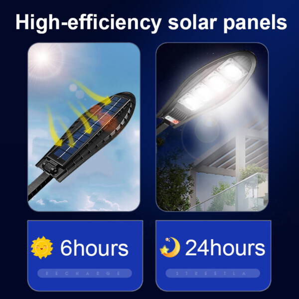 Luminária Impermeável energia solar Led 1000lm - Image 3