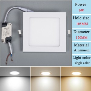 led-6w-f-quadrado