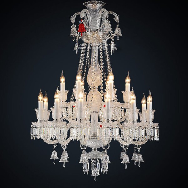 Lustre cristal transparente Baccarat - Image 2