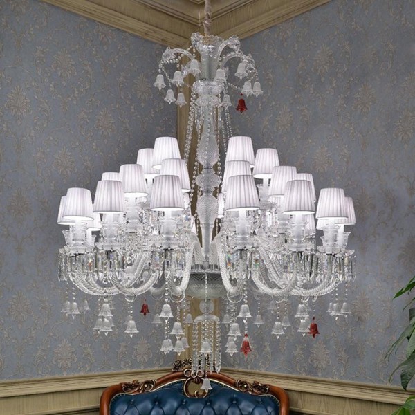 Lustre cristal transparente Baccarat - Image 3