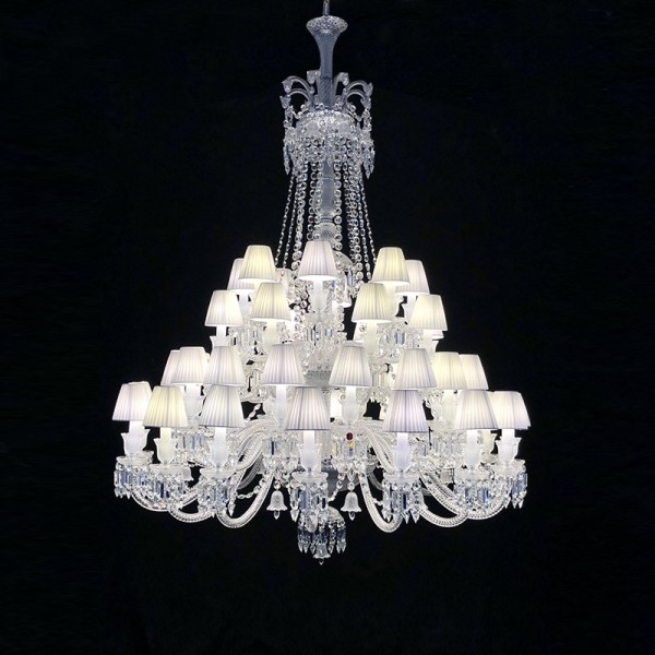 Lustre cristal transparente Baccarat - Image 4